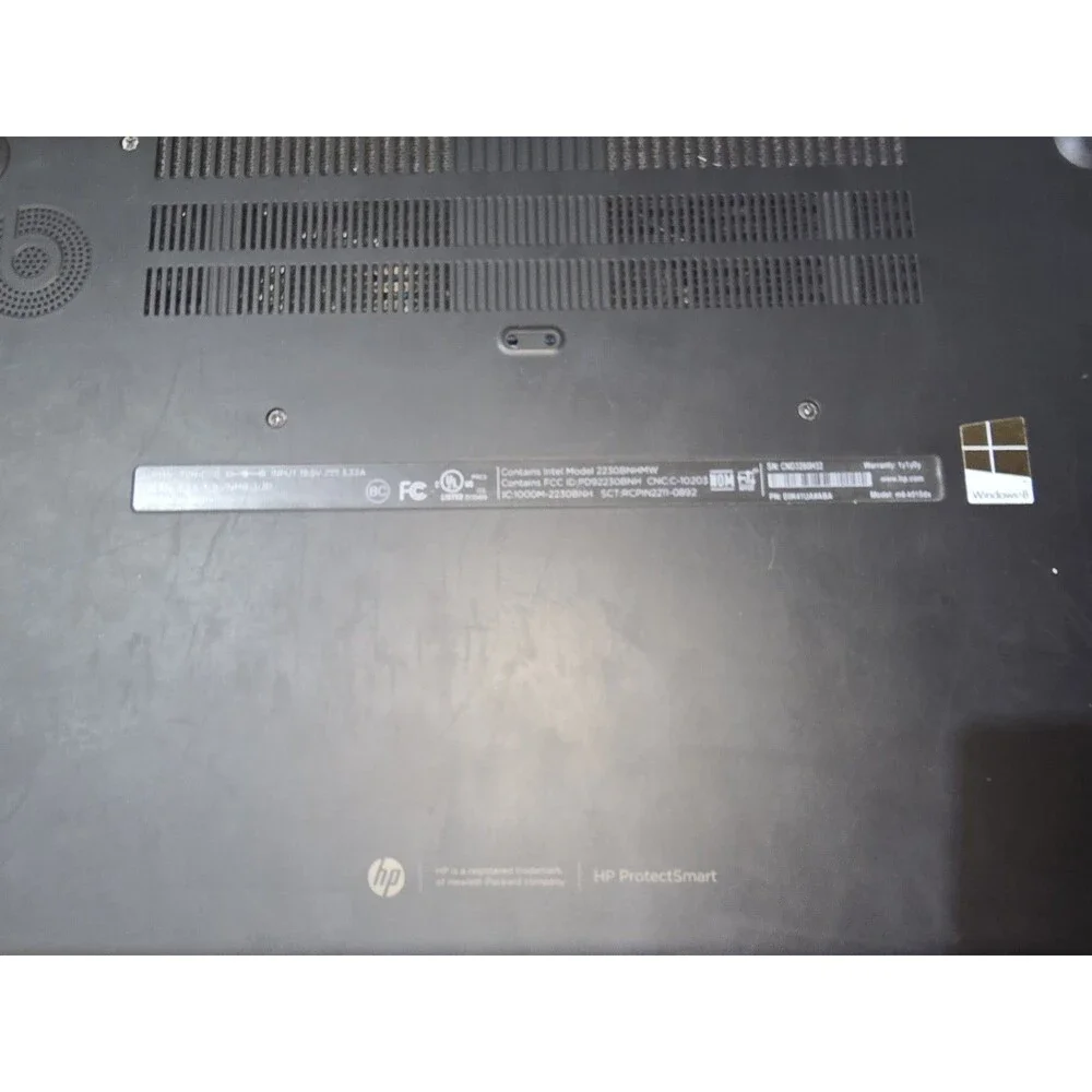 HP Envy Touchsmart Laptop Intel Core i5